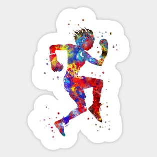 Woman boxer Sticker